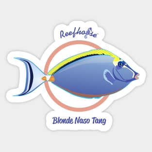 Blonde Naso Tang Sticker